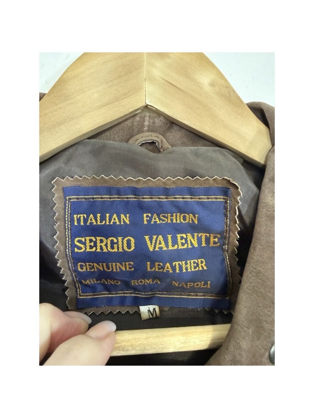 Vtg Sergio Valente Suede Leather Fringe Jacket Women MED Western Boho Rodeo NWT - Picture 5 of 14